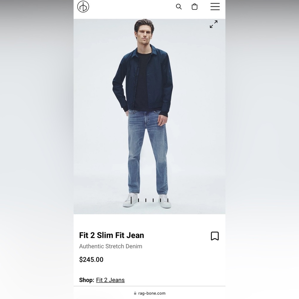 NET - Rag & Bone Slim Jeans